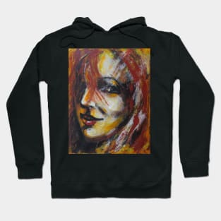 Smile - Portrait Of A Woman Hoodie